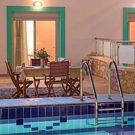 Villa Pearl - Front With Private Pool Apolakkia